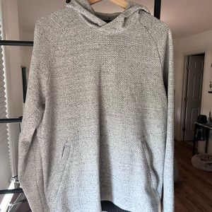 Men’s lulu lemon hoodie. Sized medium. Waffle style feel on the fabric.